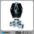 Sanitary Pneumatic Operated Diaphragm Valves with Clamp Ends